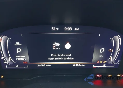 2023 Infiniti Qx60 Autograph Awd z USA, uszkodzony, nr VIN 5N1DL1HU6PC352171